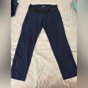 Navy Blue Maternity Scrub Pants